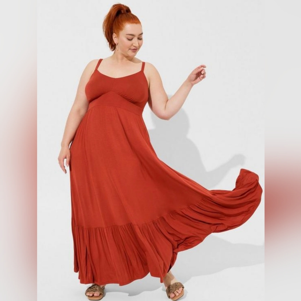 Maxi tiered dress